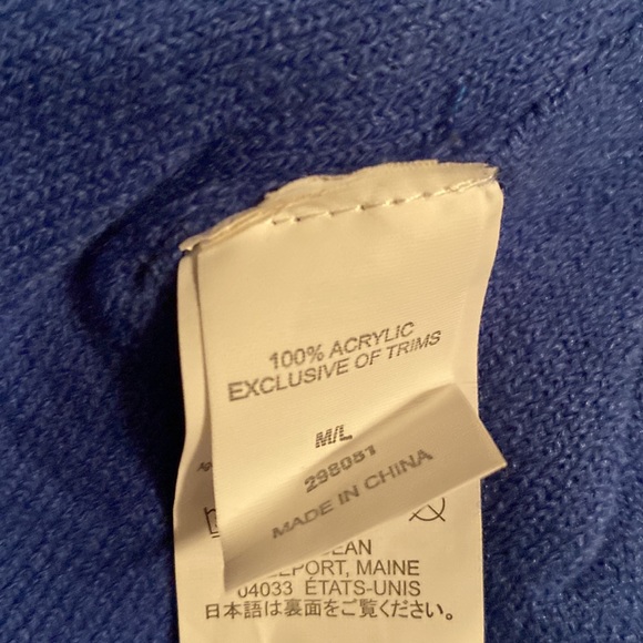 LL Bean Glacier Kids 298081 M-L Reversible Hat NWT - Picture 3 of 3